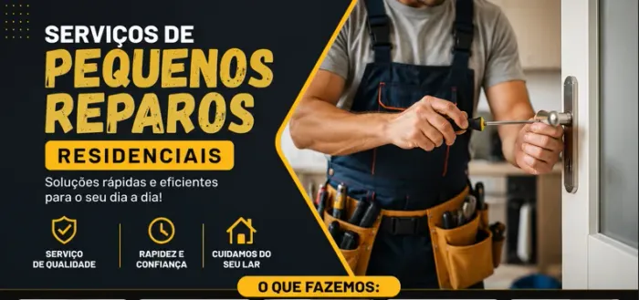 Pequenos reparos residenciais 