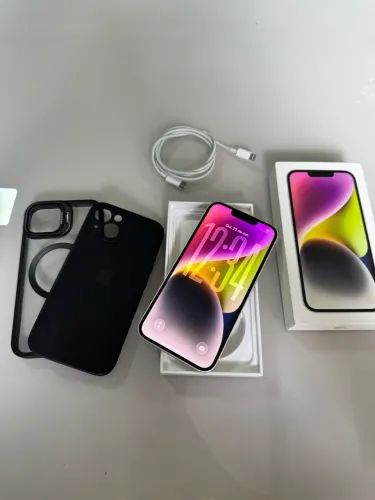 Iphone 14 128gb branco - muito novo