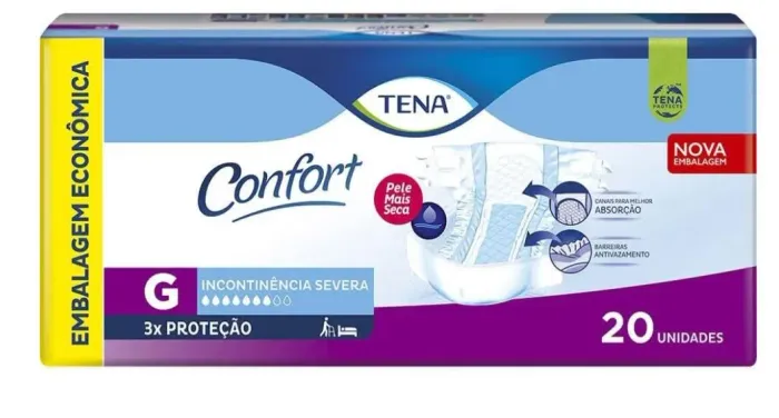 Vendo fraldas adulto, tamanho G com 20 umidade cada pacote, valor 30 reais o pacote