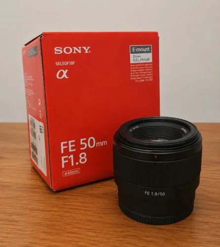 Lente Sony 50mm f1.8 NOVA