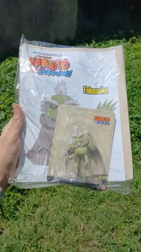 miniatura Fukasaku coleçao naruto Planeta Deagostini lacrado