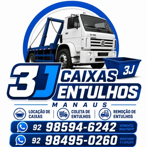 Caçambas e caixa coletoras em manaus