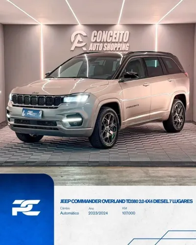Jeep Commander Overl. Td380 2.0 4X4 Die. AUT 2024