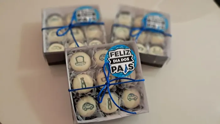 Caixa de doces personalizados Dia dos Pais