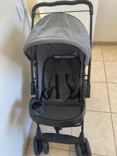 Carrinho de bebê Galzerano Preto