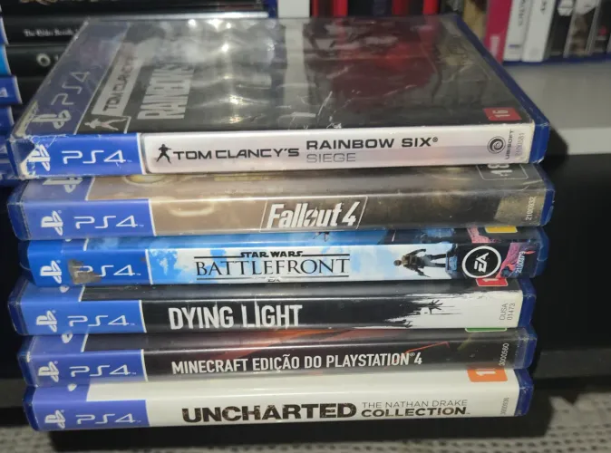 Jogos Play Station 4 (Faço Envio Olx Pay)