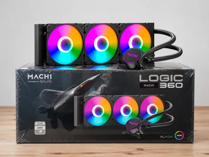 Water Cooler MACH1 - RGB, 360mm, AMD/Intel, Preto