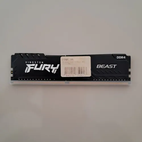 Memória RAM Kingston Fury DDR4 8GB 3200mhz