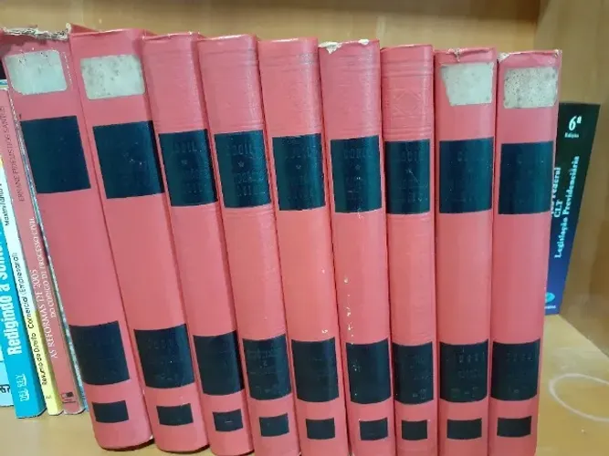 COLEÇÃO DICIONARIO PRÁTICO COMPLETA 9 VOLUMES