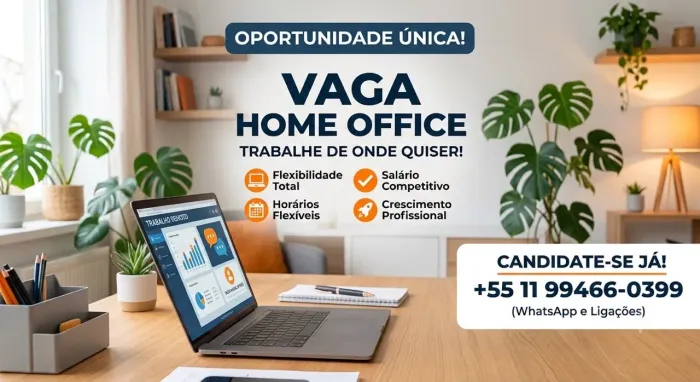 Vaga de emprego home office
