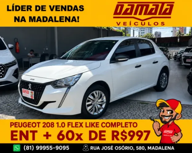 Peugeot 208 Like 1.0 Flex 6V 5P Mec. 2024