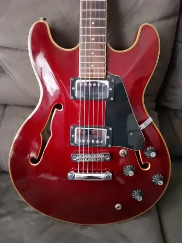 Guitarra Ária Pro 2 TA 40 Hollow Body Anos 80 P/ Colecinonador Maravilhosa.