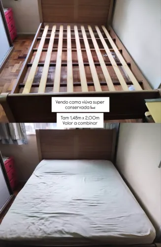 Cama viúva