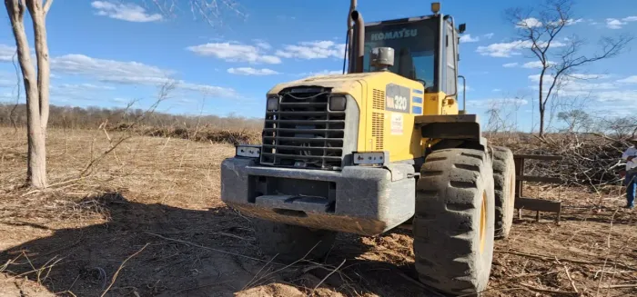 Pá carregadeira komatsu