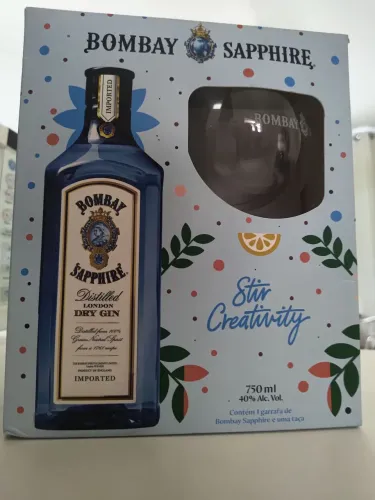Bombay Saphire c/ Taça