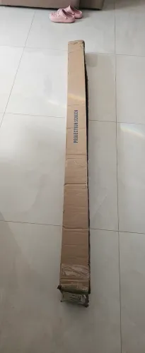 Tela projeção retrátil  ELÉTRICA 