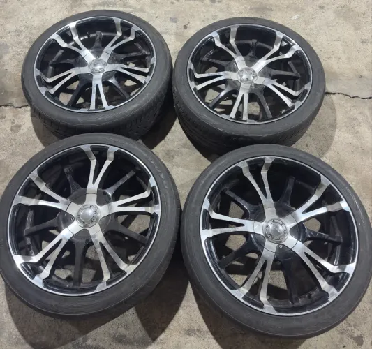 Rodas esportivas aro 22 furacão 6x114