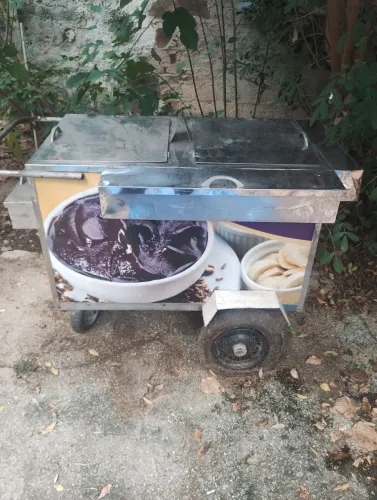 Carrinho de açaí duplo
