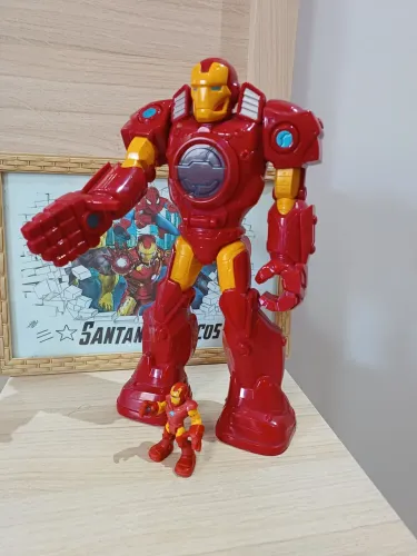 Robo homem de ferro 30cm original marca Hasbro 