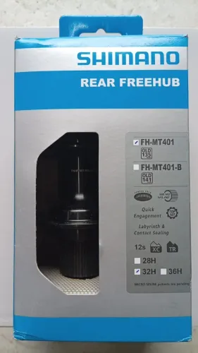Cubo Traseiro Shimano FH-MT401 Micro Spline 32 Furos - Novo