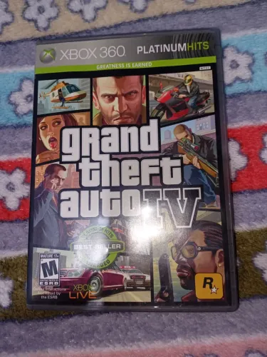 Jogo Xbox 360 Gta 4 original