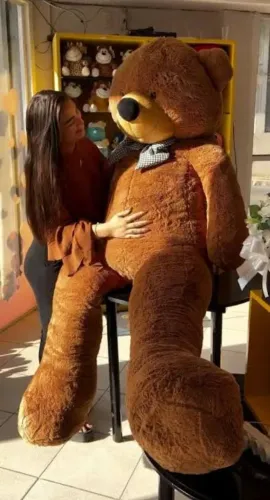 Urso de pelúcia gigante 2metros 