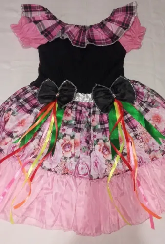 Vestido junino infantil