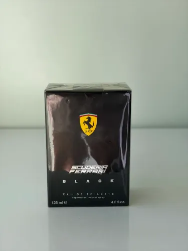 Perfume masculino- Ferrari Black 125 ml/ (NOVO/ Lacrado)