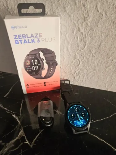 Relógio Inteligente Zeblaze Btalk 3 Plus com Chamadas