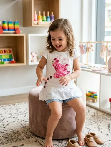 Blusa menina Momi 4 anos
