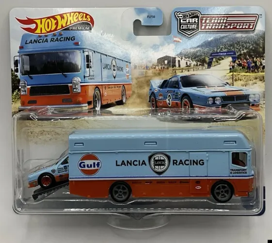 Hot Wheels Car Culture Team Transport 2021 Lancia Rally 037 e Euro Hauler #26