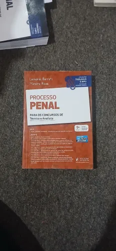 Livro Processo Penal P/ Concursos