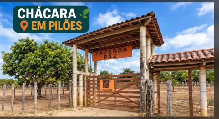 Chácara Pilões - Meia Tarefa (Documentada)