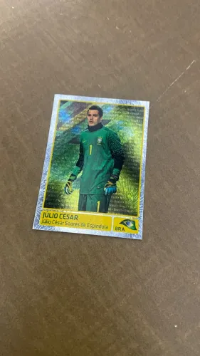 Figurinha Júlio César 298 Brilhante Copa América 2011