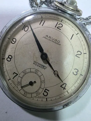 Relógio de bolso suíço