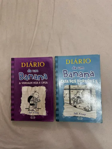 Vendo livros do ?Diário de um banana? 5 e 6.