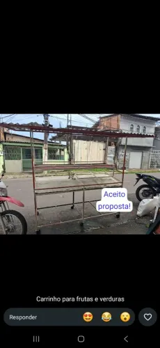 Carrinho de frutas 