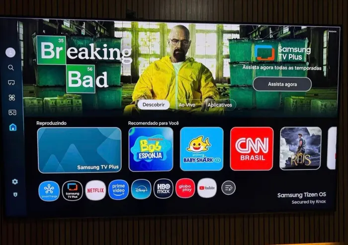 PEGO SUA TELEVISÃO NA TROCA, TELEVISÃO 75 POLEGADA SAMSUNG 4K ULTIMA GERAÇÃO XBOX IMBUTIDO