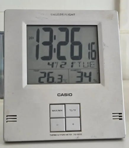 Relógio Despertador Casio Digital Dq950S 