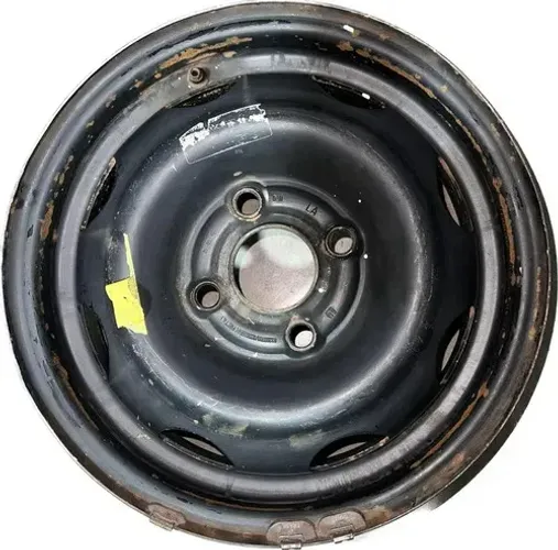 Roda De Ferro Aro 13 4 Furos Gm Onix 2013 2014 Preto