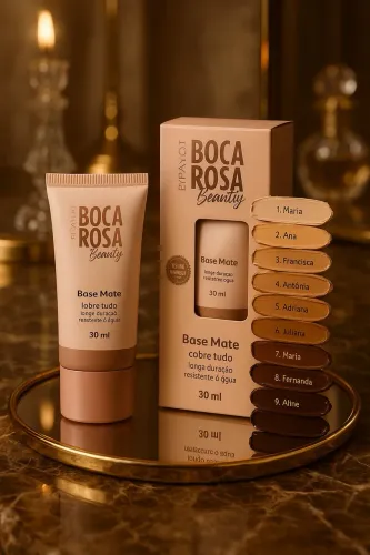 Base boca rosa lacrada