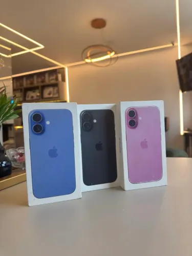 iPhone 16 256GB, Lacrado, Garantia 1 ano (oferta)