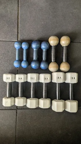 Venda de Halteres de 1 a 6kg
