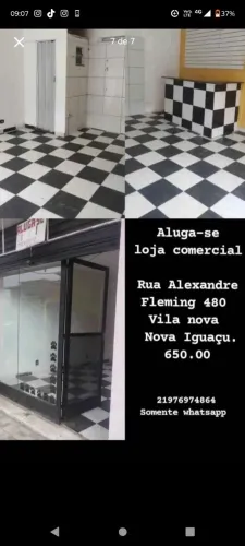 Loja comercial para locação 
