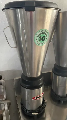 LIQUIDIFICADOR INDUSTRIAL 10 LITROS POLI