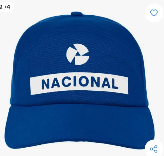 Boné da nacional Ayrton senna, nunca usado