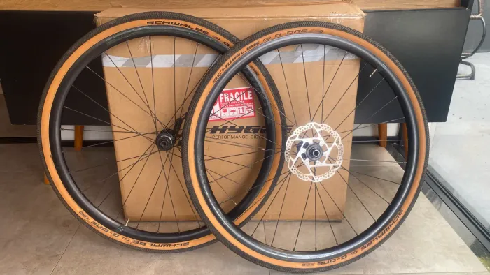 Par de rodas gravel disc boost