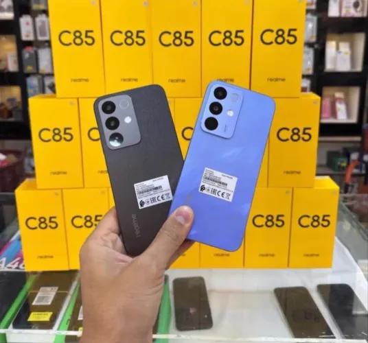 Celular Realme C85 4G NFC 256+08 Azul Lacrado Entregamos 