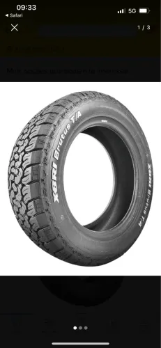 Pneu XBRI BRUTUS Pneu 265 65 R18