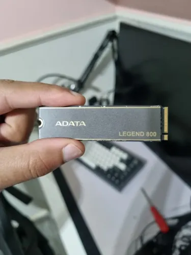 SSD M.2 NVMe 1TB Adata Legend 800 PCIe 4.0 98% Saude 3500MB/s Com Dissipador